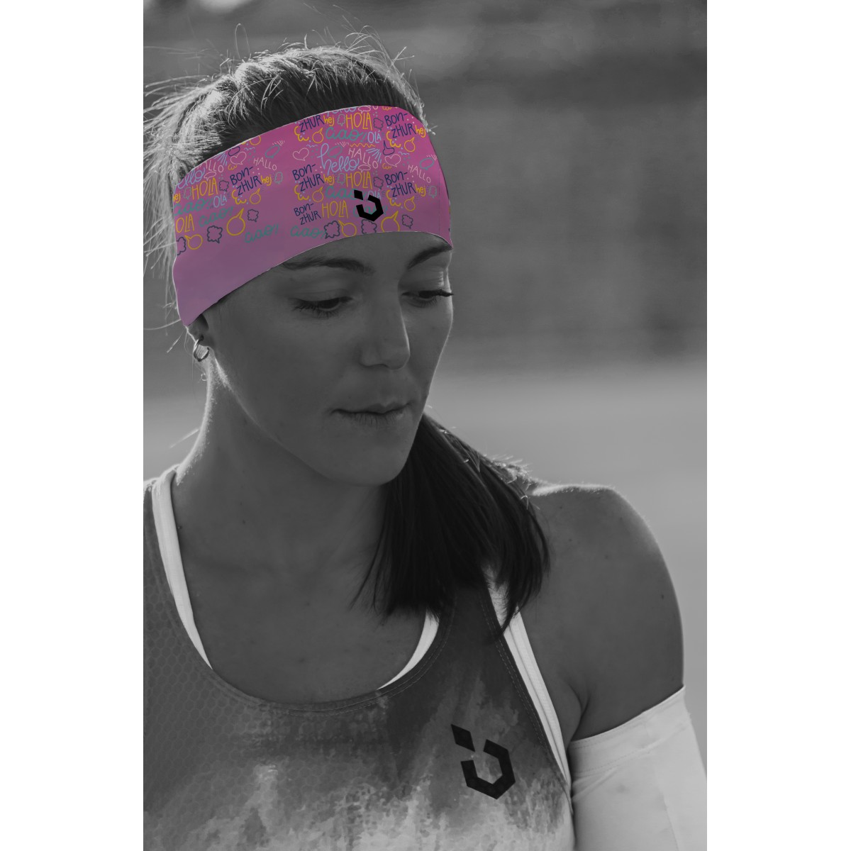 Cinta para pelo- hb06 - Rosa