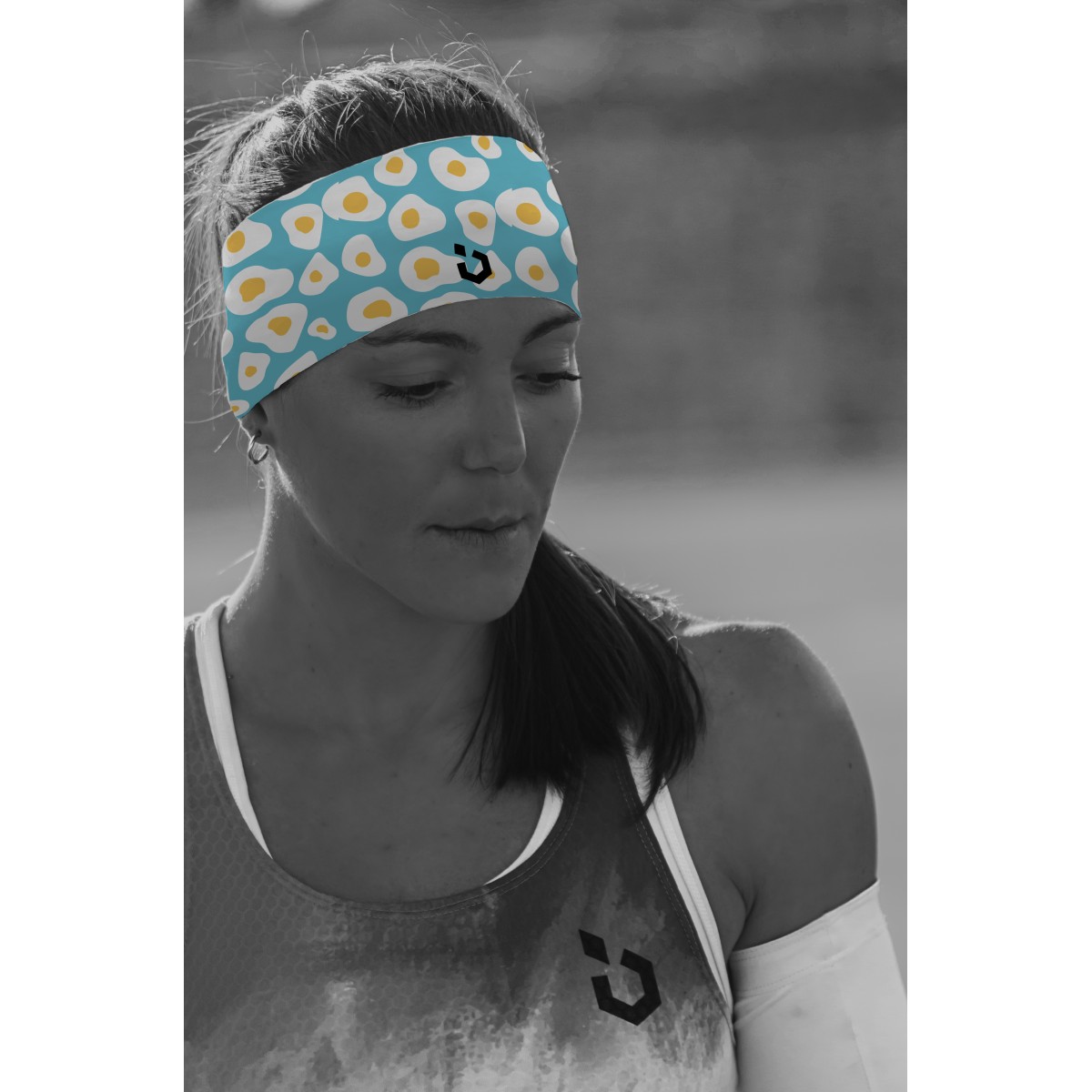 Cinta para pelo- hb09 - Azul - Azul Claro - Blanco