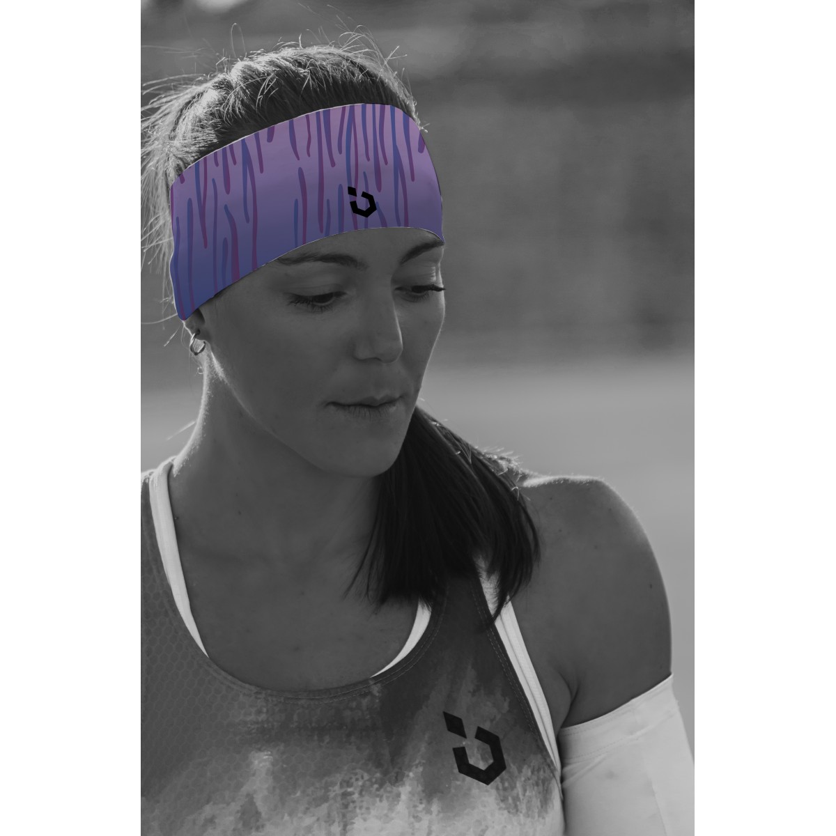 Cinta para pelo- hb12 - Morado