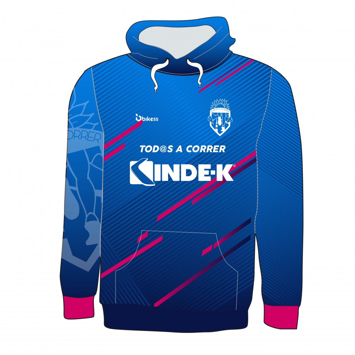 SUDADERA CANGURO CON CAPUCHA TAC